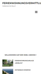 Mobile Screenshot of inselusedom-dornbusch.de