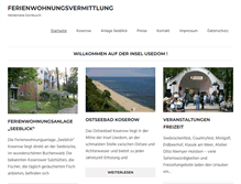 Tablet Screenshot of inselusedom-dornbusch.de